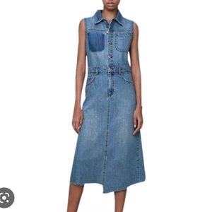 Zara denim dress